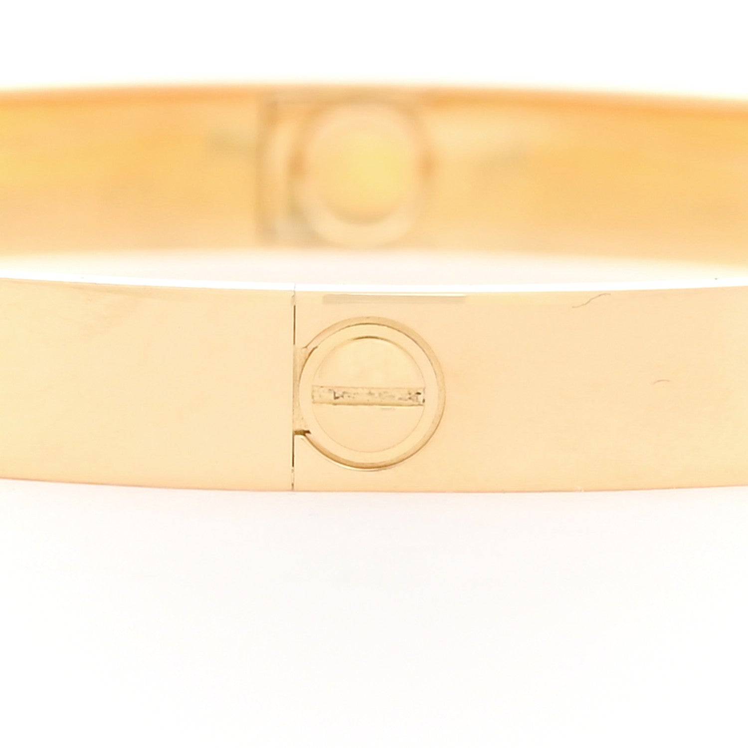 Cartier 18K Yellow Gold LOVE Bracelet 18 5 of 10
