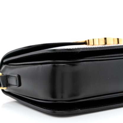 Celine Shiny Calfskin Teen Triomphe Black 11 of 12