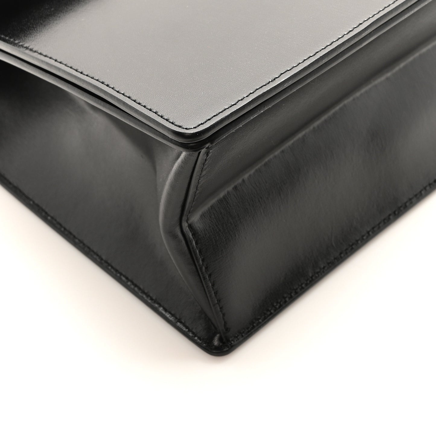 Calfskin 2.8 Jitney Bag Black