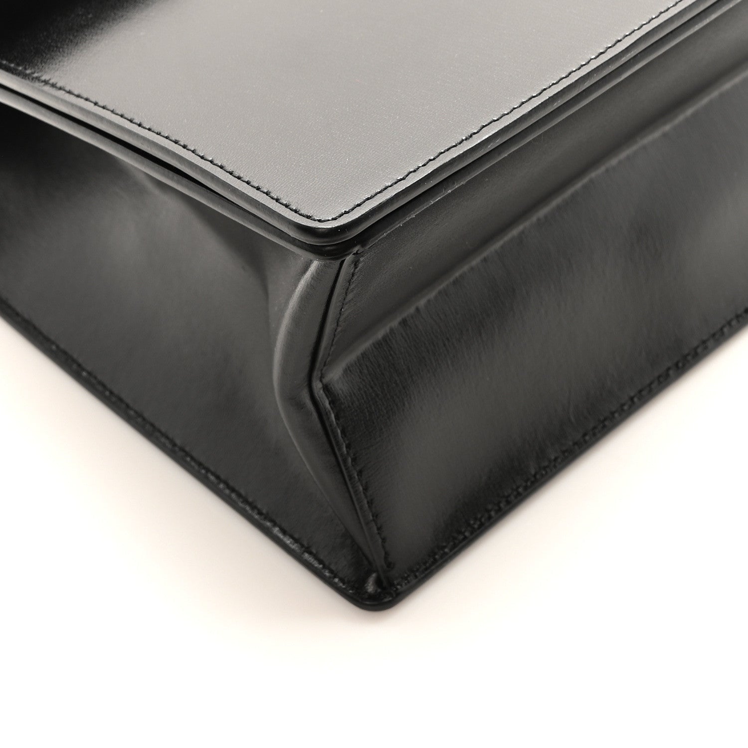 Off-White Calfskin 2.8 Jitney Bag Black 8 of 9