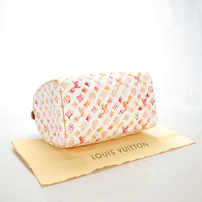 Louis Vuitton Watercolor Aquarelle Speedy 35 White 4 of 7