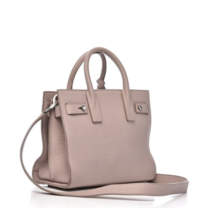 Saint Laurent Grained Calfskin Nano Sac De Jour Souple Nude 3 of 17