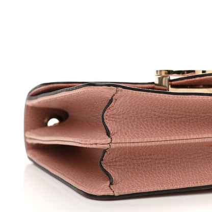 Gucci Dollar Calfskin Small Interlocking G Shoulder Bag Soft Pink 5 of 10