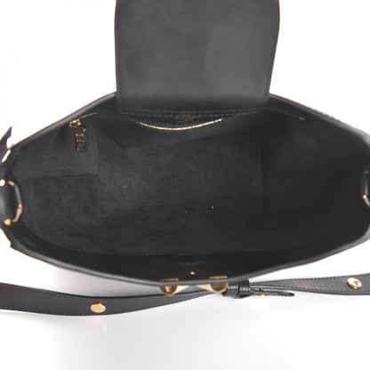Louis Vuitton Cuir Plume Very Hobo Black 5 of 8