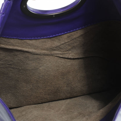 Bottega Veneta Nappa Intrecciato Turnlock Clutch Violet 5 of 8