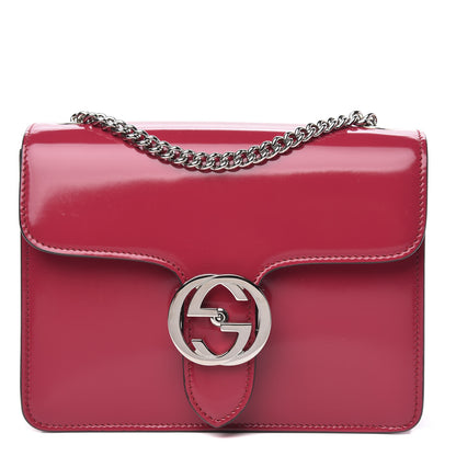 Gucci Shade Lux Calfskin Small Interlocking G Shoulder Bag Petunia 1 of 11