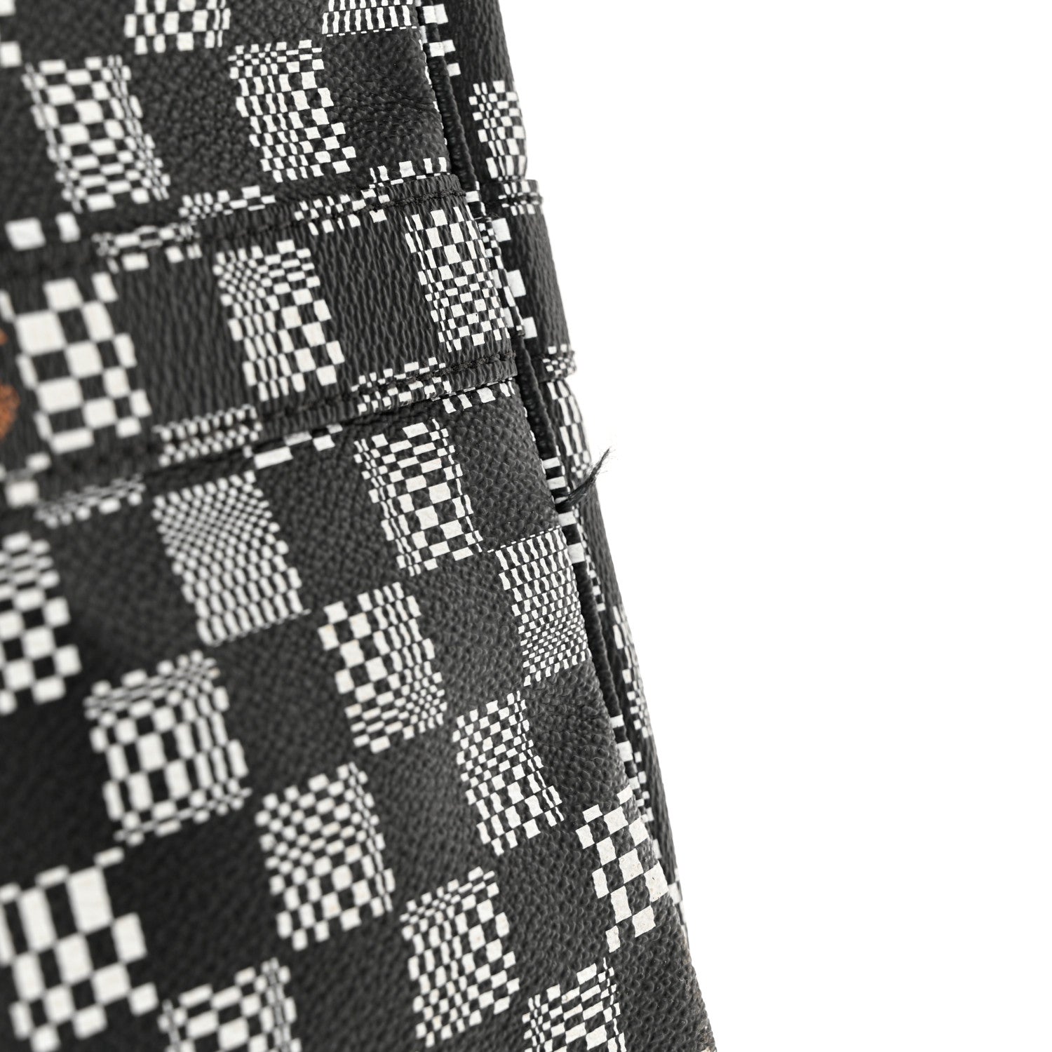 Louis Vuitton Damier Distorted Keepall Bandouliere 50 Black White 8 of 10