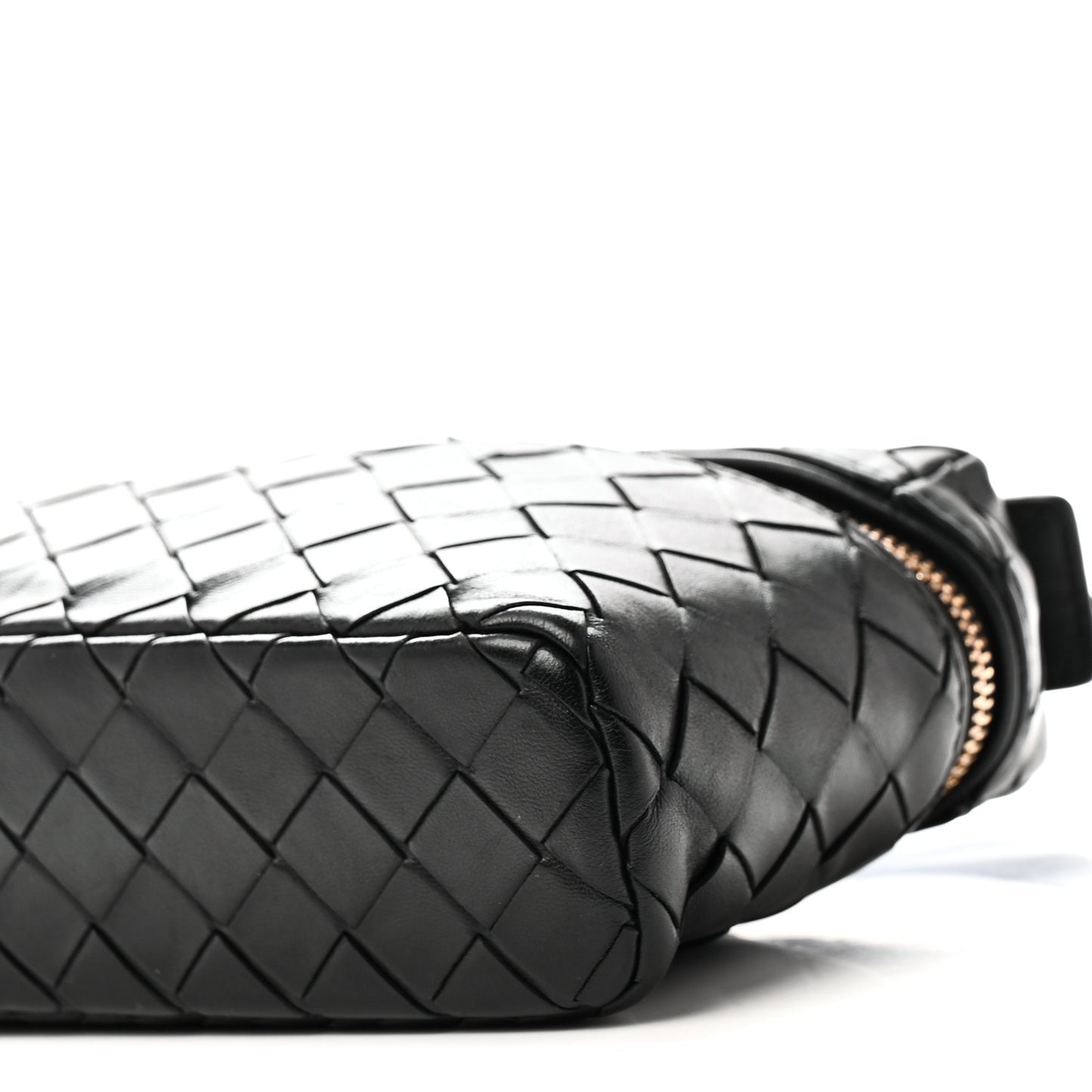 Calfskin Intrecciato Bang Bang Vanity Case Black