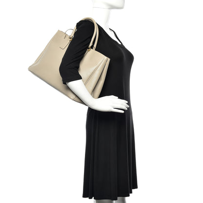 Prada Saffiano Lux Medium Tote Pomice 2 of 8