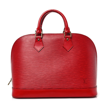 Louis Vuitton Epi Alma PM Castillan Red 1 of 10