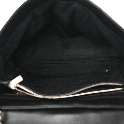 Saint Laurent Calfskin Y Quilted Monogram Large Loulou Chain Satchel Black 5 of 15
