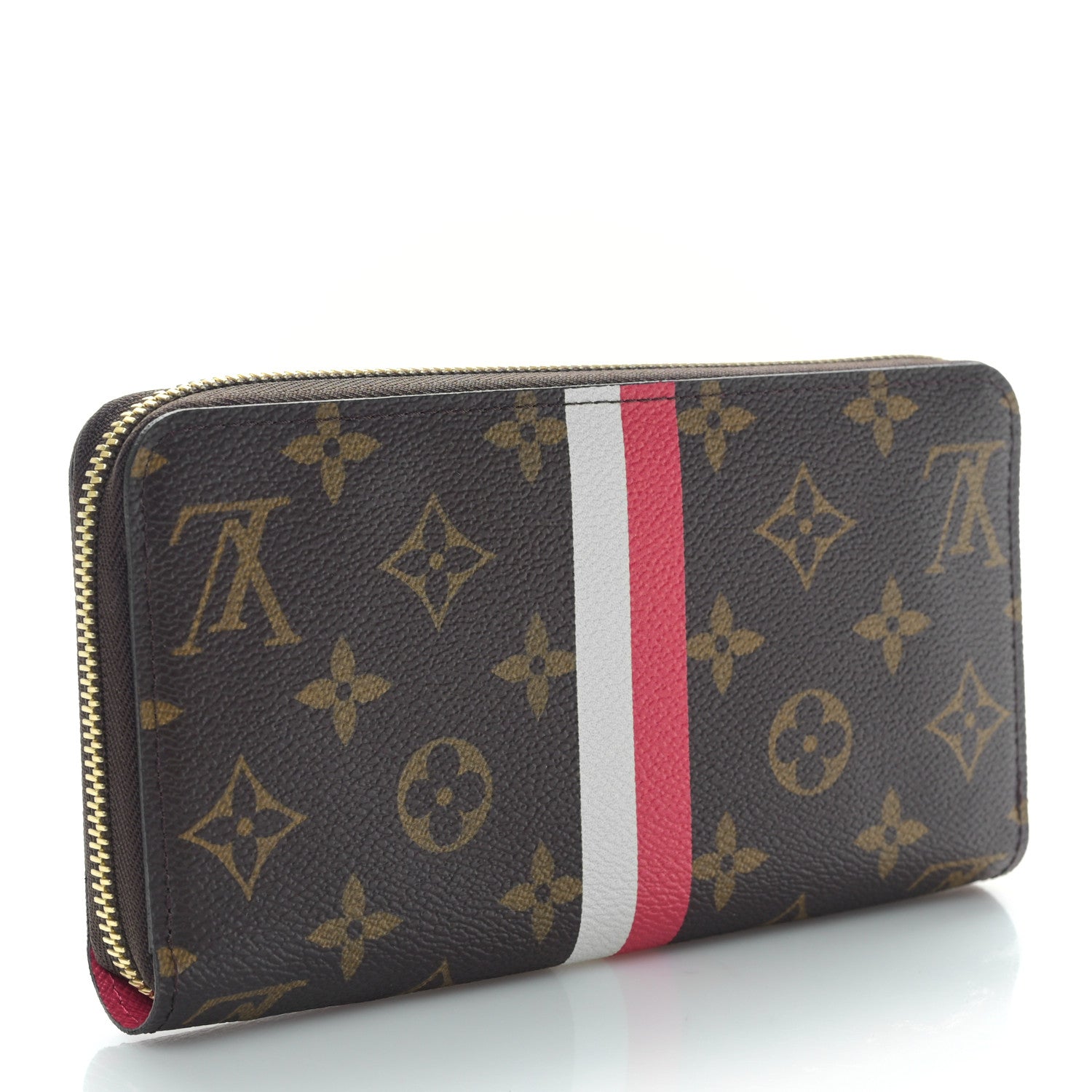 Louis Vuitton Monogram My LV Heritage Zippy Organizer Wallet Fuchsia White 3 of 8