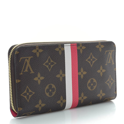 Louis Vuitton Monogram My LV Heritage Zippy Organizer Wallet Fuchsia White 3 of 8