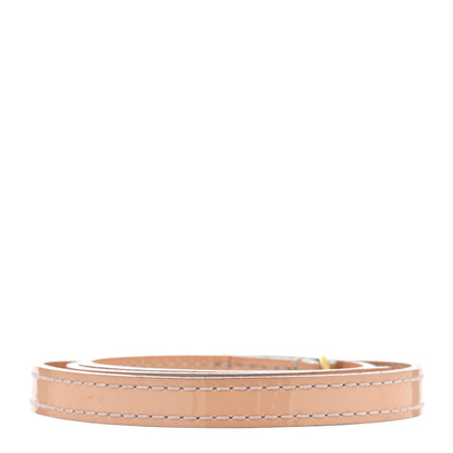 Louis Vuitton Patent 12mm Shoulder Strap Rose Ballerine 2 of 3