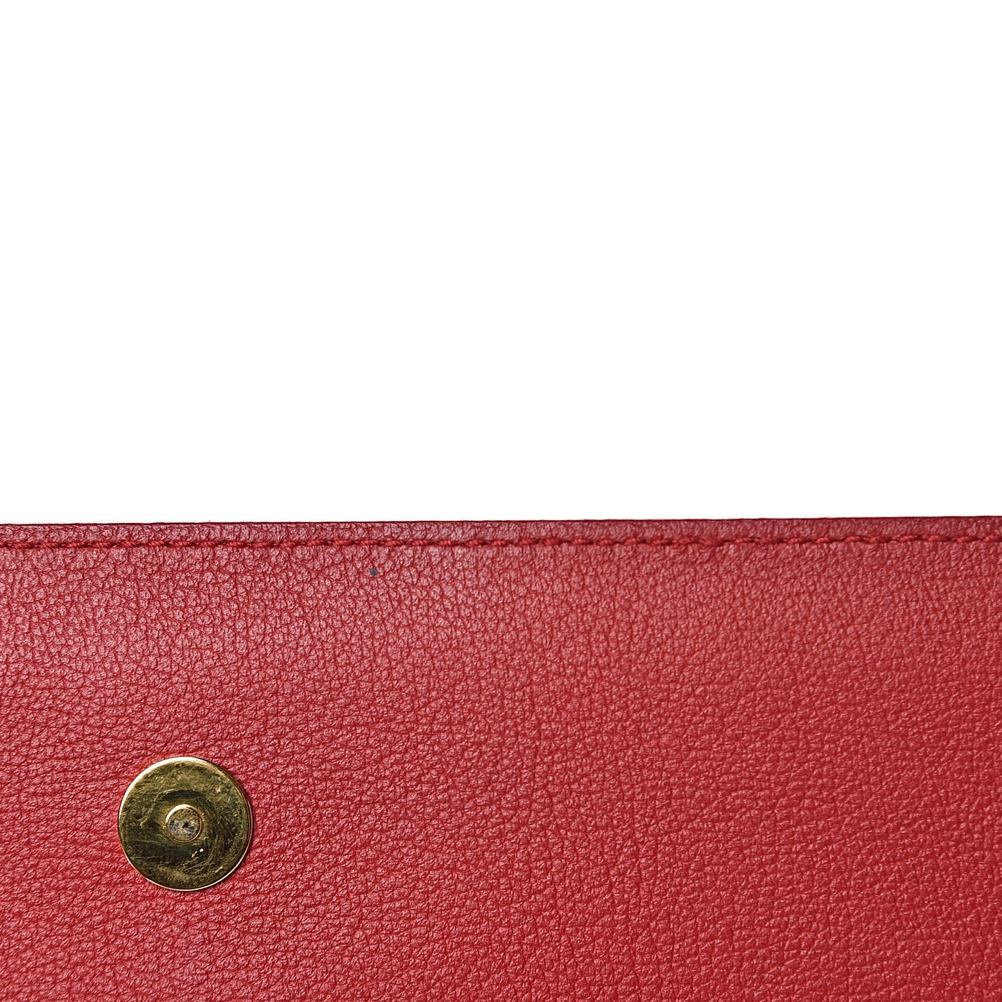 Calfskin Monogram Large Belle De Jour Clutch Red