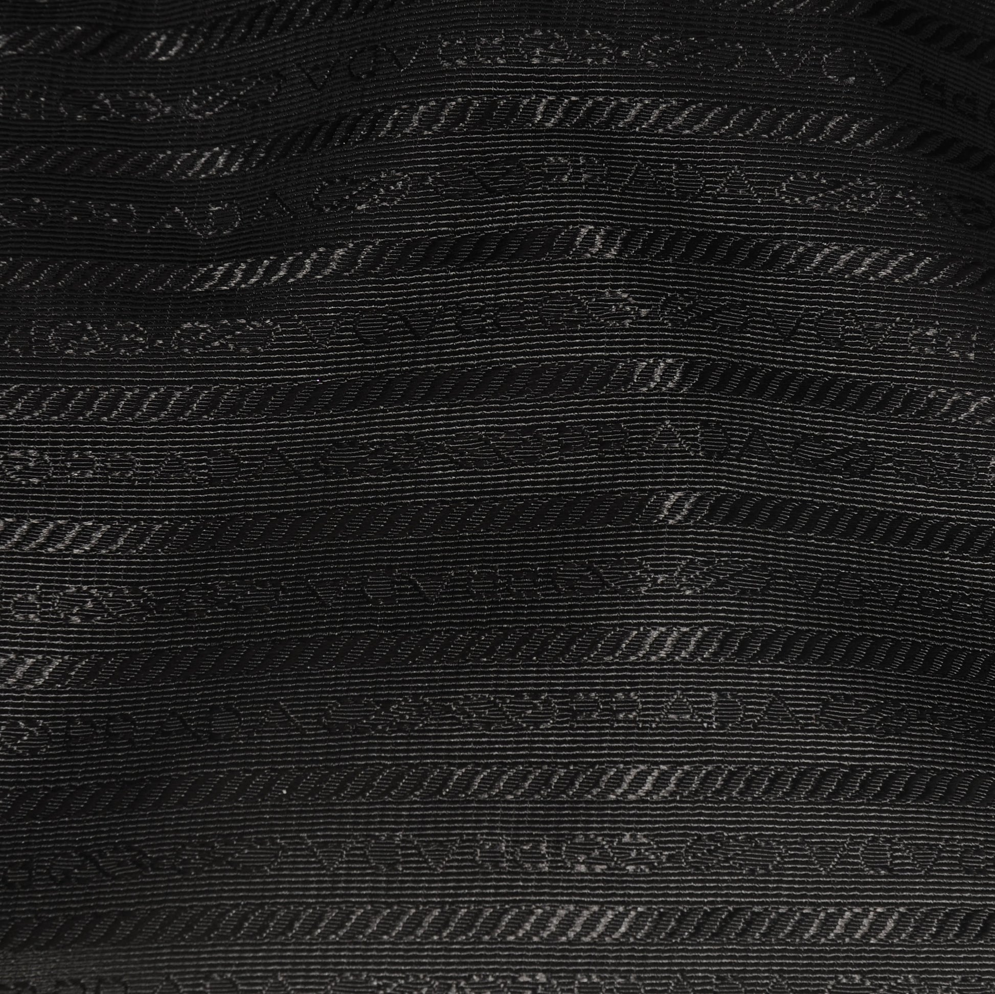 Prada Tessuto Nylon Jacquard Logo Tote Nero Black 10 of 11