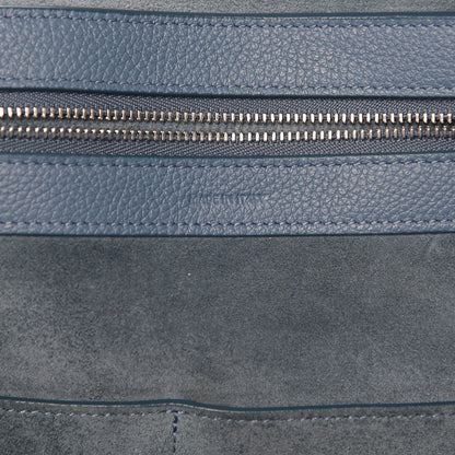 Celine Soft Grained Calfskin Medium Belt Cabas Phantom Blue 7 of 10