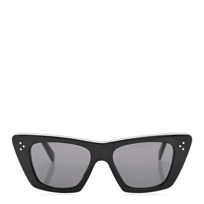 Celine Acetate Cat Eye Sunglasses CL40187I Black 2 of 8