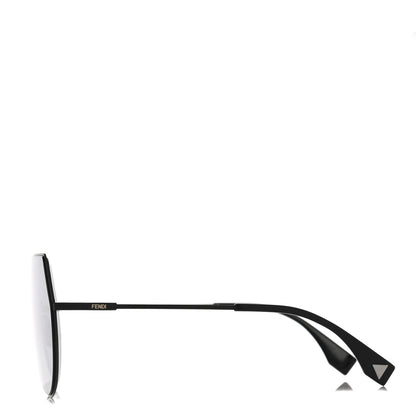 Fendi Metal Mirrored Eyeline Sunglasses FF 0193/S Black 3 of 7