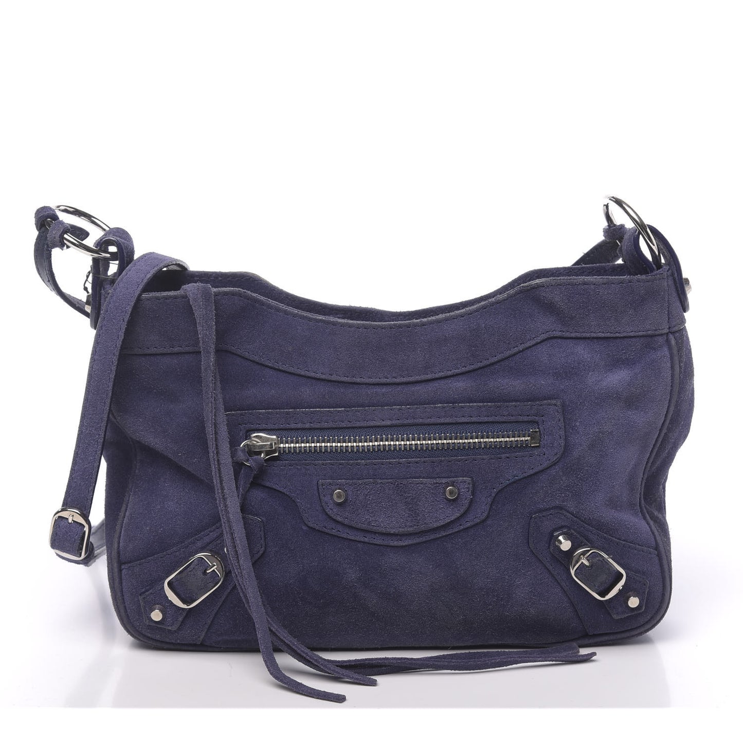 Baby Daim Suede Classic Hardware Hip Bleu Nuit