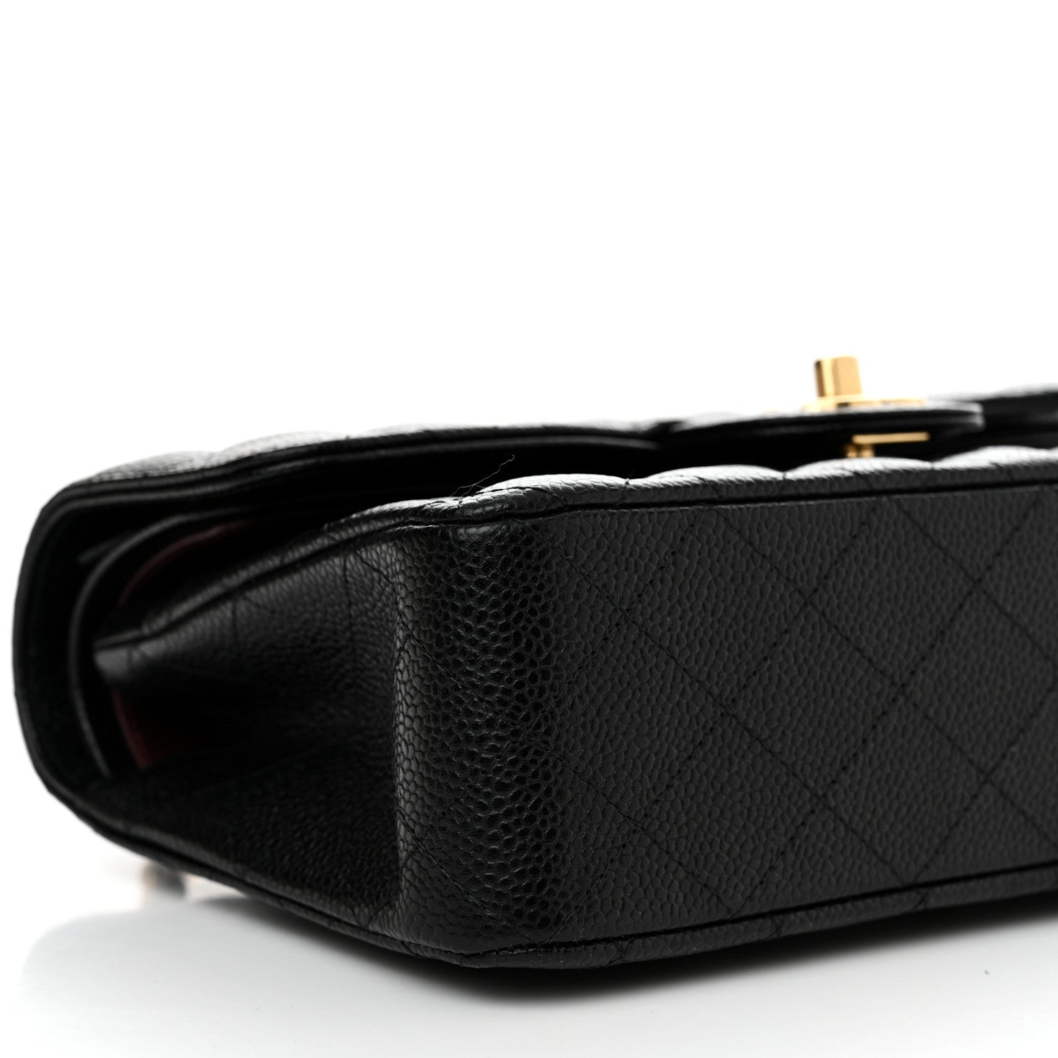 Chanel Caviar Quilted Small Double Flap Black 9 of 10