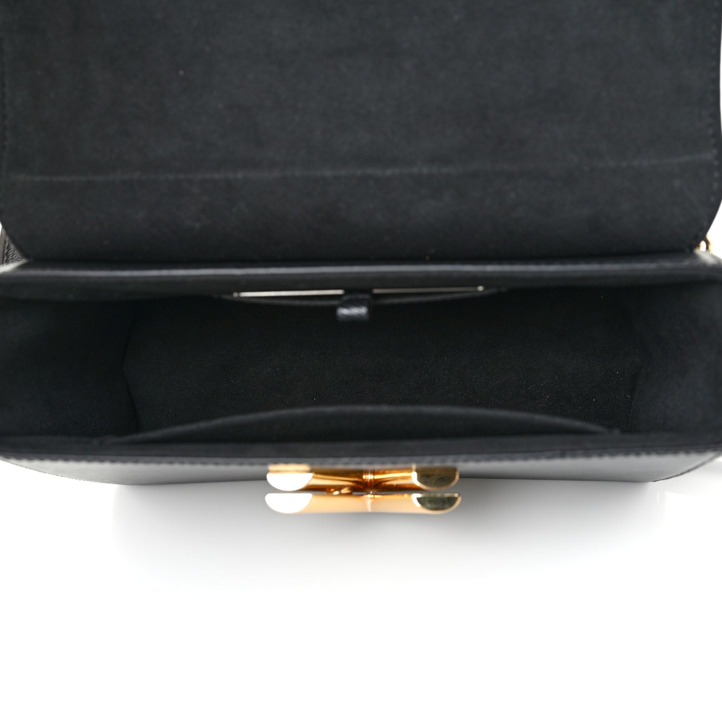 Epi Twist Monogram Flower Chain Shoulder Bag MM Black