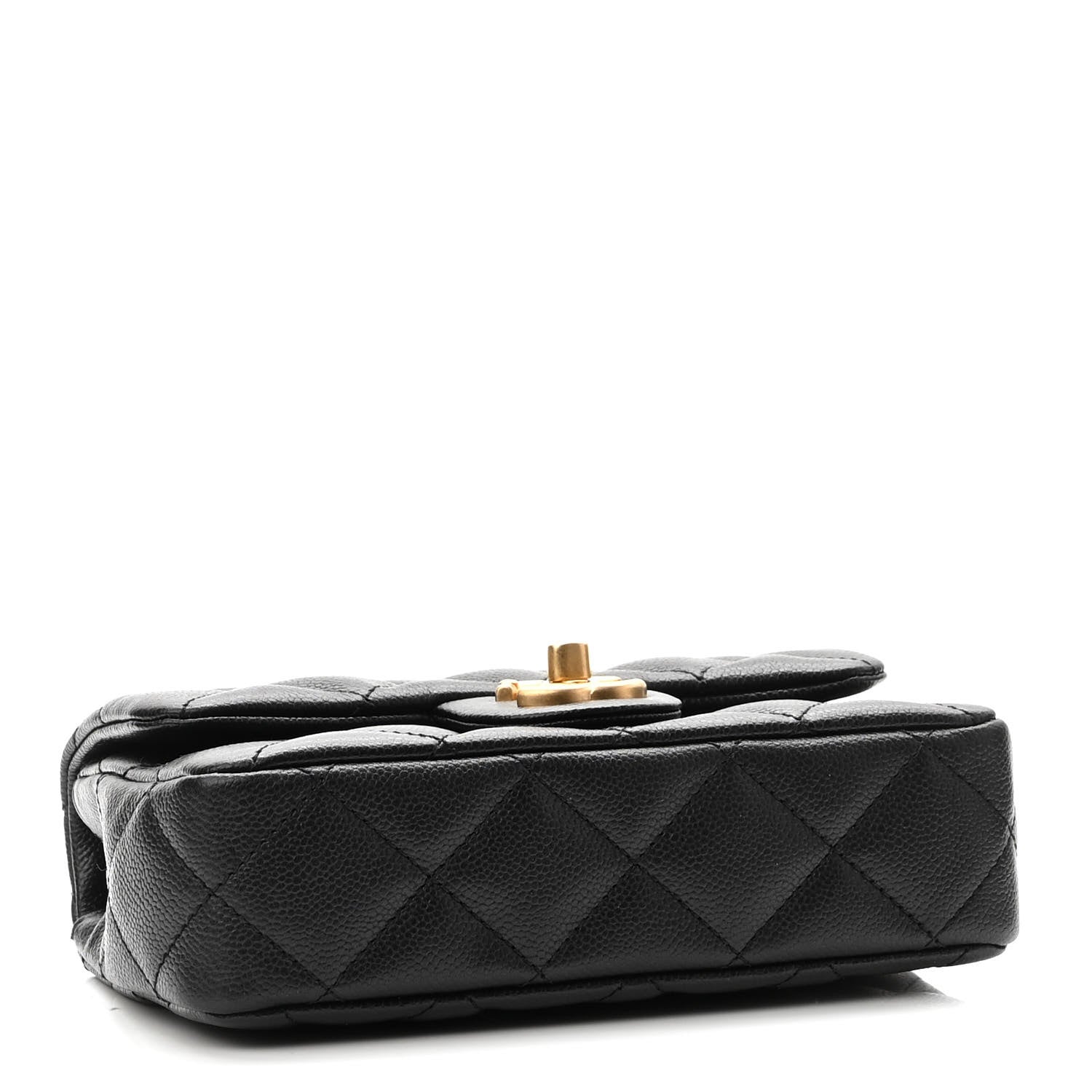 Chanel Caviar Quilted Mini Sweetheart Rectangular Flap Black 3 of 10