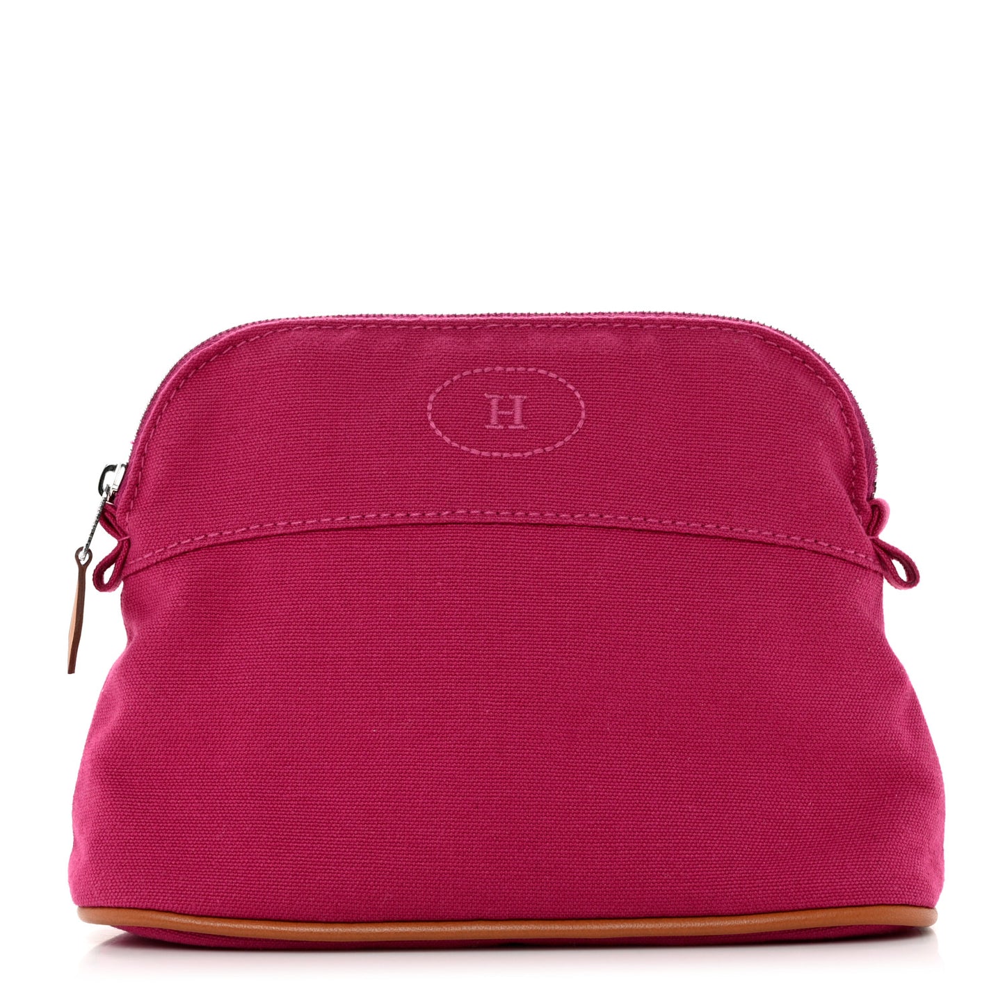 Cotton Canvas Mini Bolide Travel Cosmetic Pouch