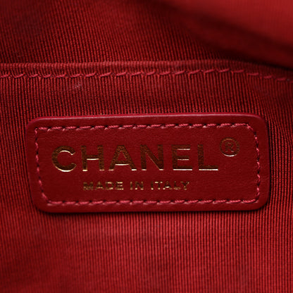 Chanel Aged Calfskin Quilted Waist Bag With Coin Purse  Red 6 of 12