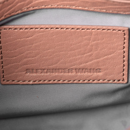 Alexander Wang Pebbled Lambskin Mini Rockie Blush Gold Hardware 6 of 8