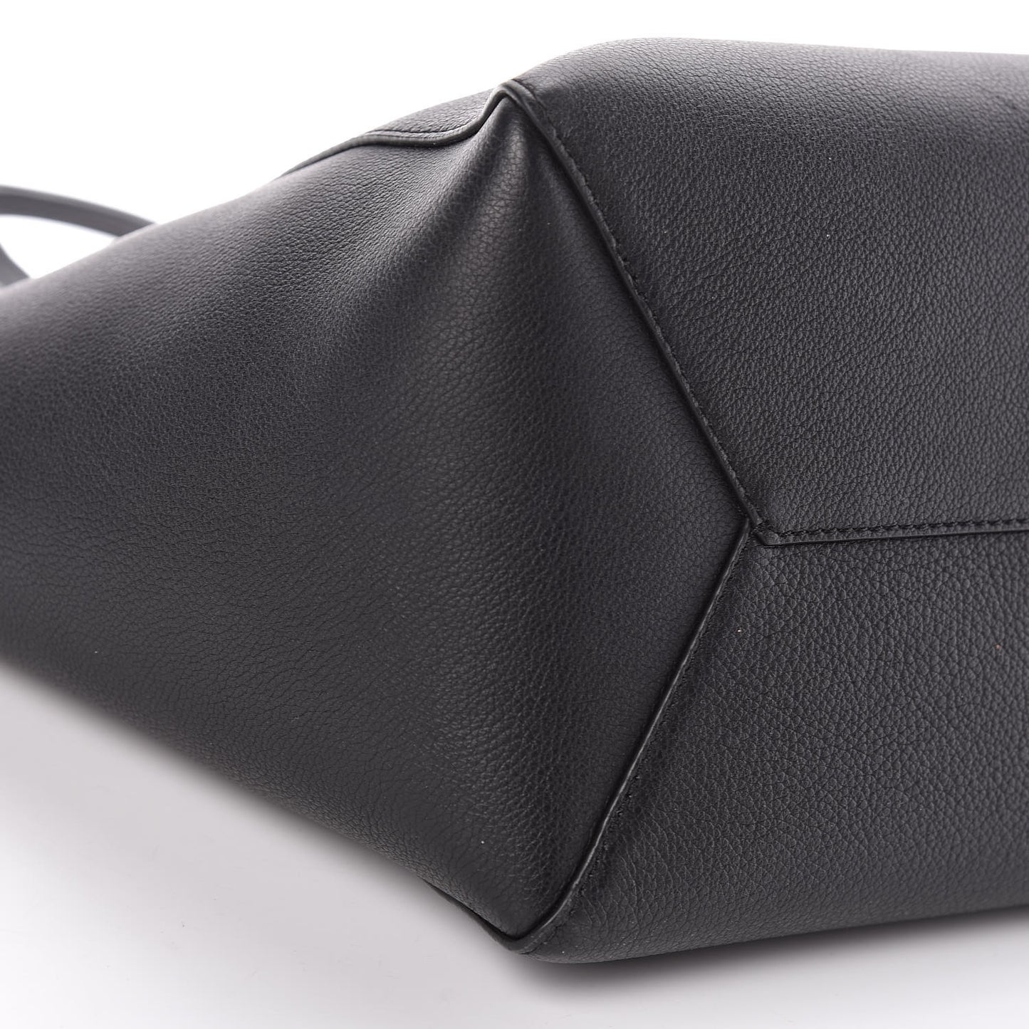 Calfskin Lockme Cabas Black