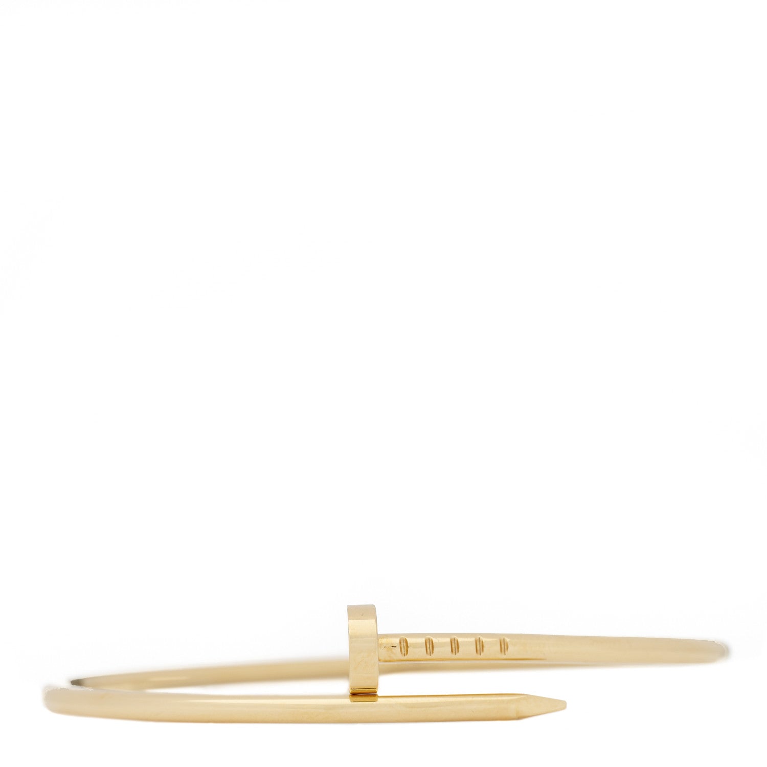 Cartier 18K Yellow Gold Small Juste Un Clou Bracelet 16 1 of 8