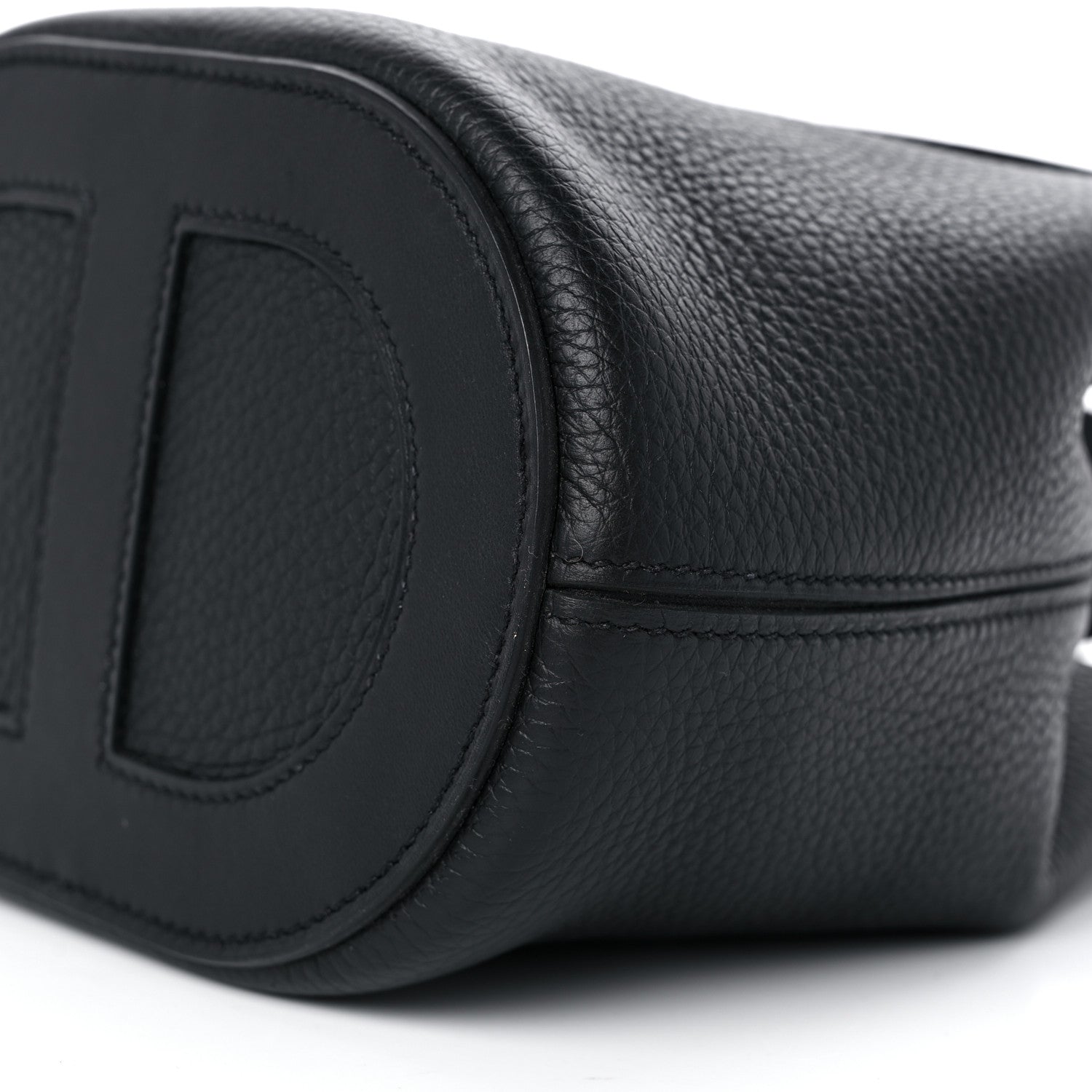 Hermes Taurillon Clemence Swift In-The-Loop 18 Bag Black 9 of 10