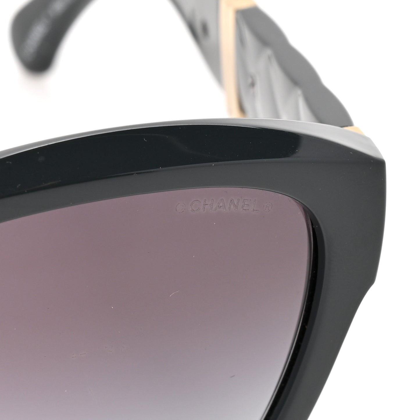 Acetate Metal Crystal Square Folding Sunglasses 6055-B Grey