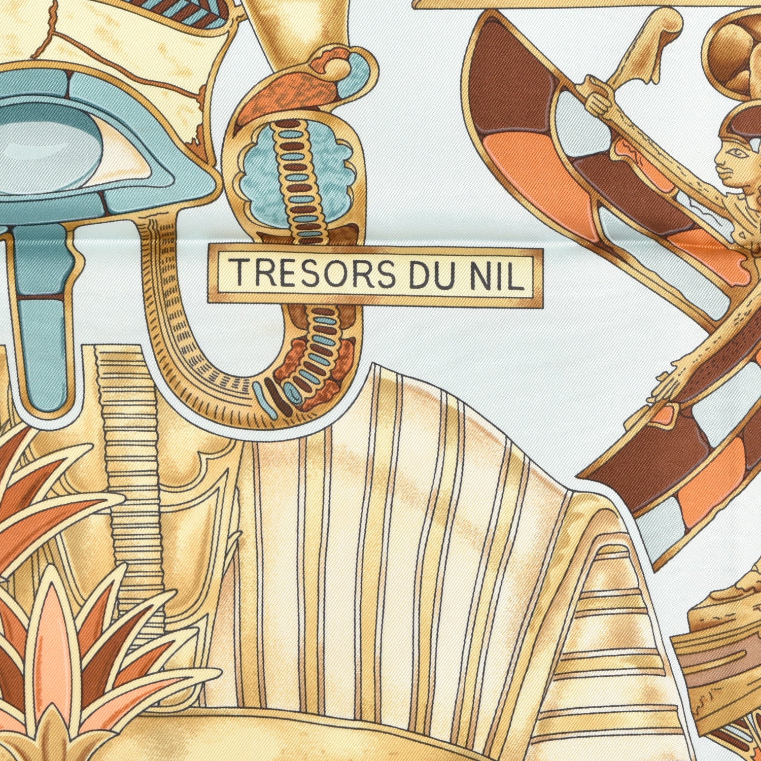 Hermes Silk Tresors Du Nil Scarf 90 5 of 5