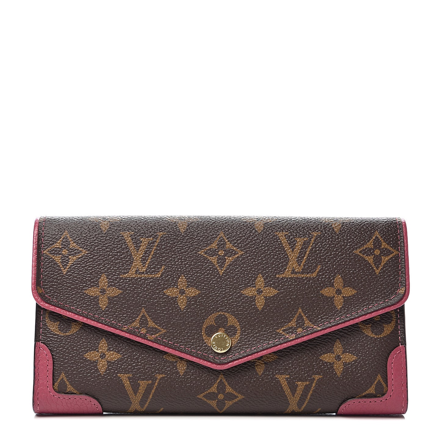 Monogram Sarah Retiro Wallet Rose Bruyere