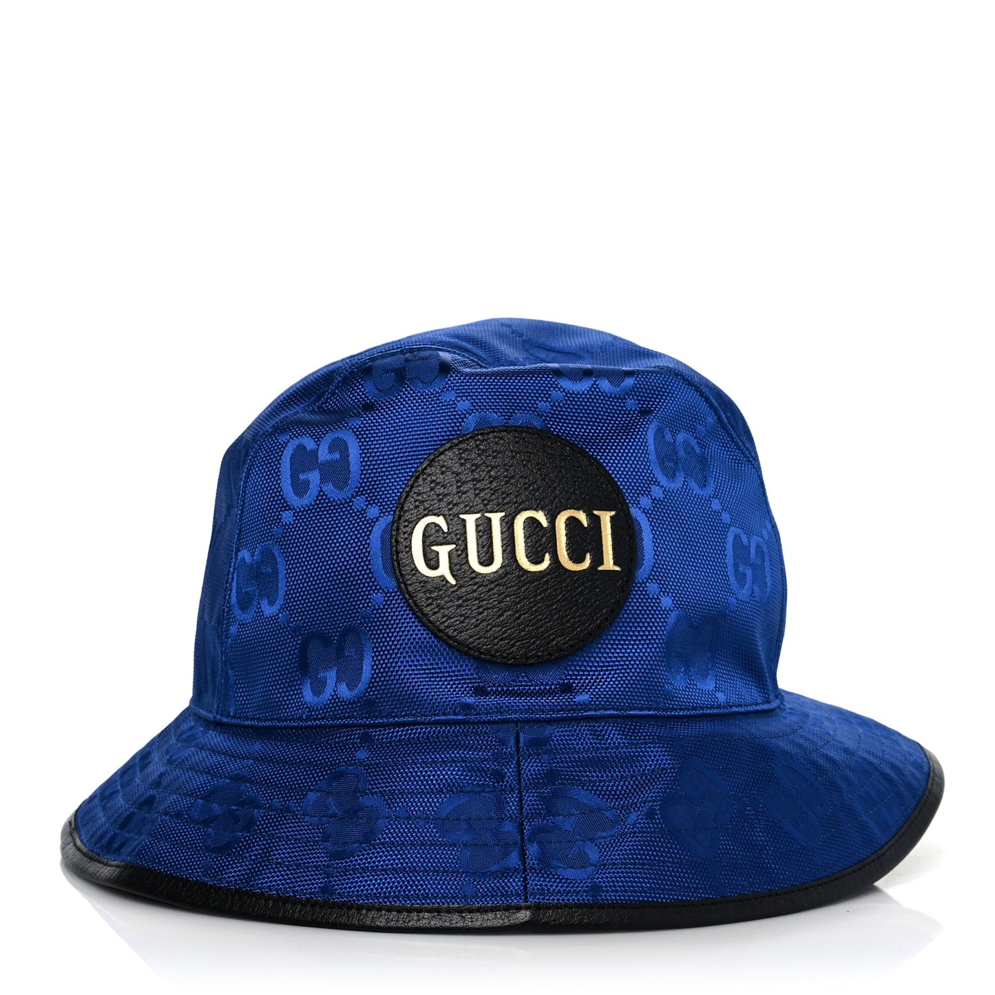 Econyl Nylon Monogram Off The Grid Will Bucket Hat Orient Blue Black