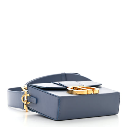Christian Dior Box Calfskin 30 Montaigne Box Bag Blue 4 of 16
