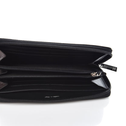Chanel Caviar Large Timeless CC Zip Around Wallet Black 5 of 8