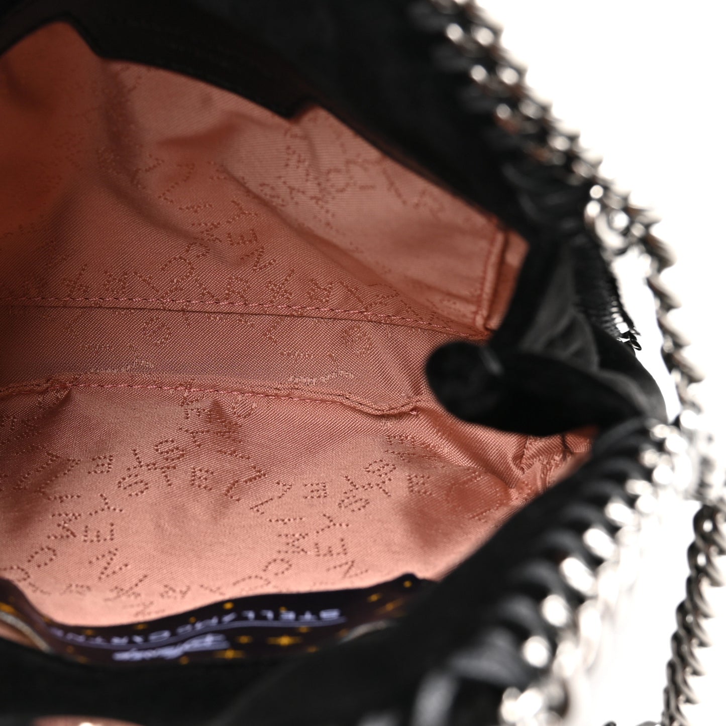 X DISNEY Shaggy Deer Crystal Fantasia Tiny Falabella Tote Tote Black
