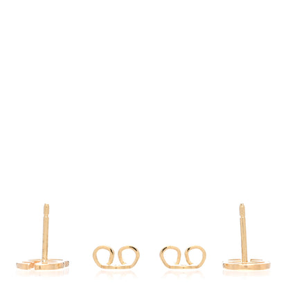 Gucci 18K Yellow Gold GG Tissue Stud Earrings 4 of 4