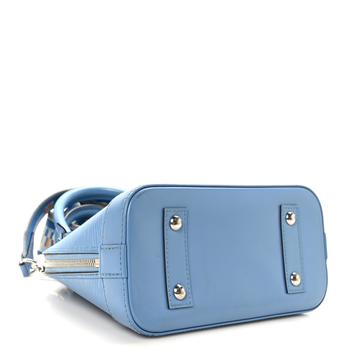 Louis Vuitton Epi Jacquard Alma BB Bleuet 4 of 9