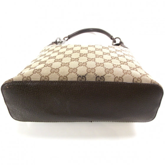 Gucci Monogram Hobo Ebony 4 of 12
