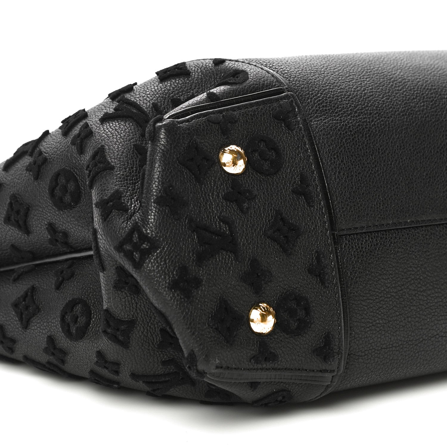 Louis Vuitton Veau Cachemire Tote W PM Black 7 of 18