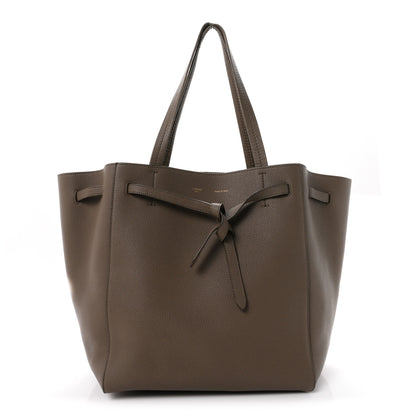 Celine Soft Grained Calfskin Small Belt Cabas Phantom Taupe 1 of 10