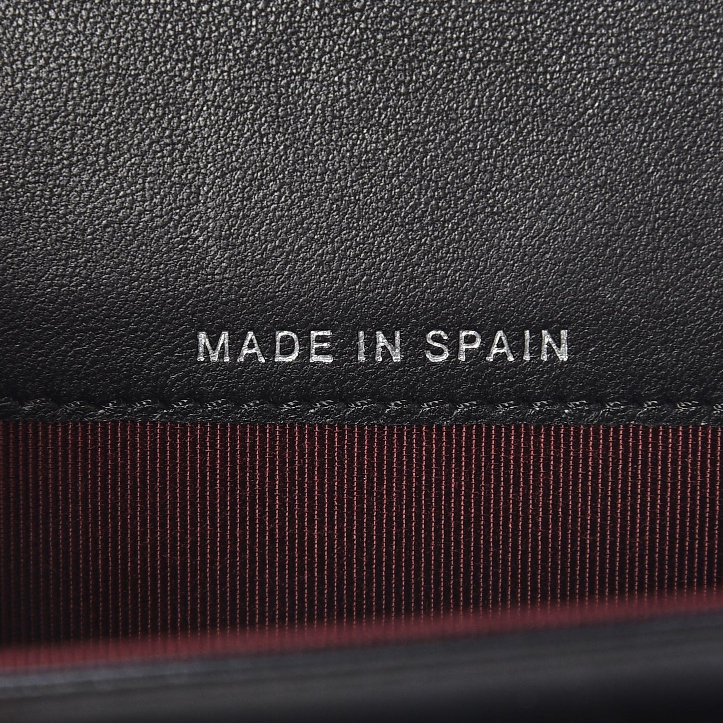 Lambskin Quilted Flap Card Holder Black