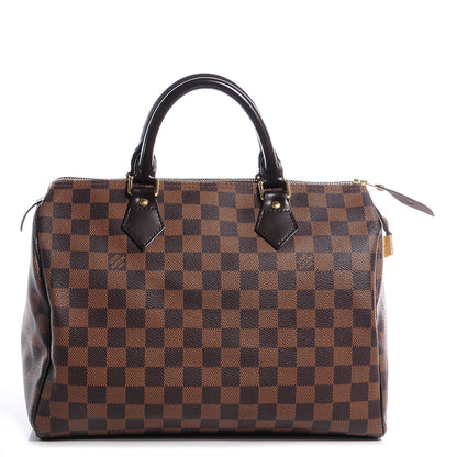 Louis Vuitton Damier Ebene Speedy 30 1 of 7