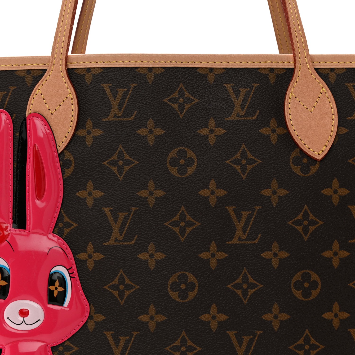 Louis Vuitton X Sun Yitian Monogram Rabbit Neverfull MM 8 of 10