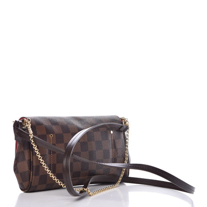 Louis Vuitton Damier Ebene Favorite PM 3 of 9