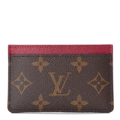 Louis Vuitton Monogram Card Holder Fuchsia 1 of 10